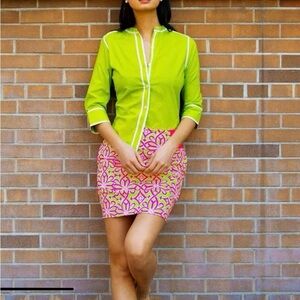 GRETCHEN SCOTT Green Blouse